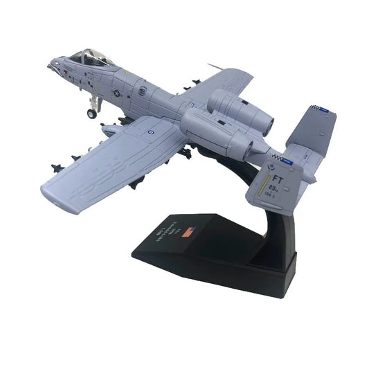 1/100 Scale Diecast Metal A10 Fighter Fairchild Republic A-10 Thunderbolt II