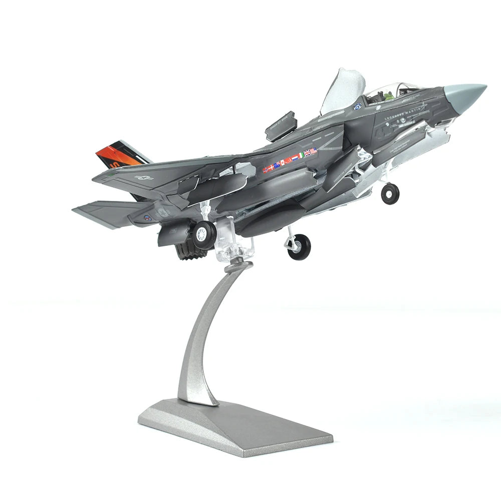 1/72 Scale Diecast Metal  F35B Fighter F-35 Lightning II Aircraft Model Plane