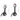 12pcs HO Scale Metal Couplers Coupling for Model Trains Model Wagon