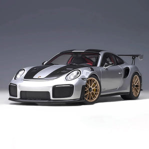 Porsche 911 GT2 RS Diecast Alloy Sports Car Model - Metal Racing Car with Sound & Light, Simulation Toy for Kids - Perfect Gift for Car Enthusiasts