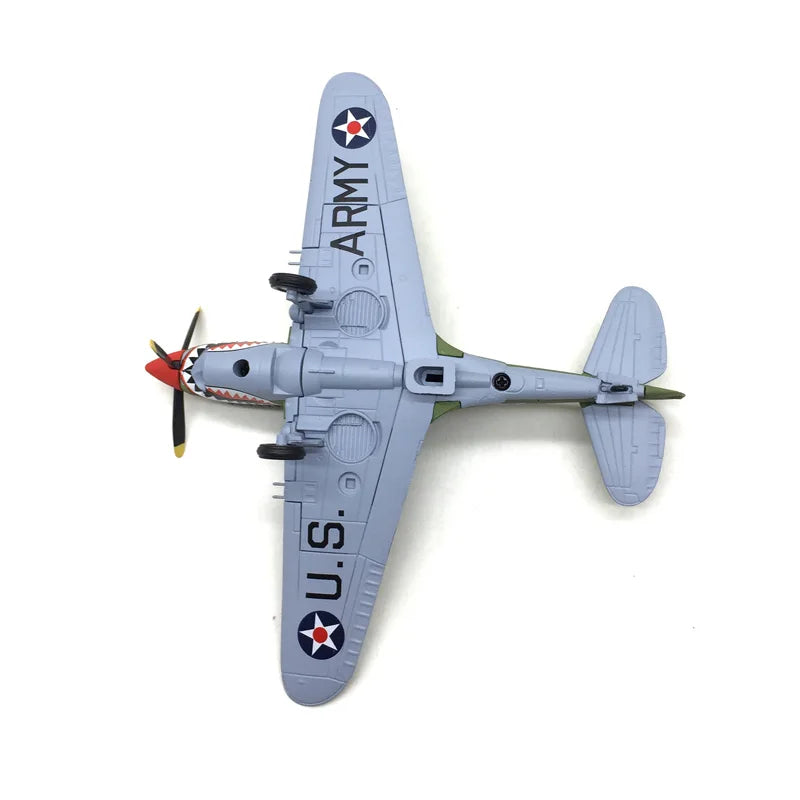 1/72 Scale American P-40 Fighter P40 Aircraft Diecast Metal Model Plane