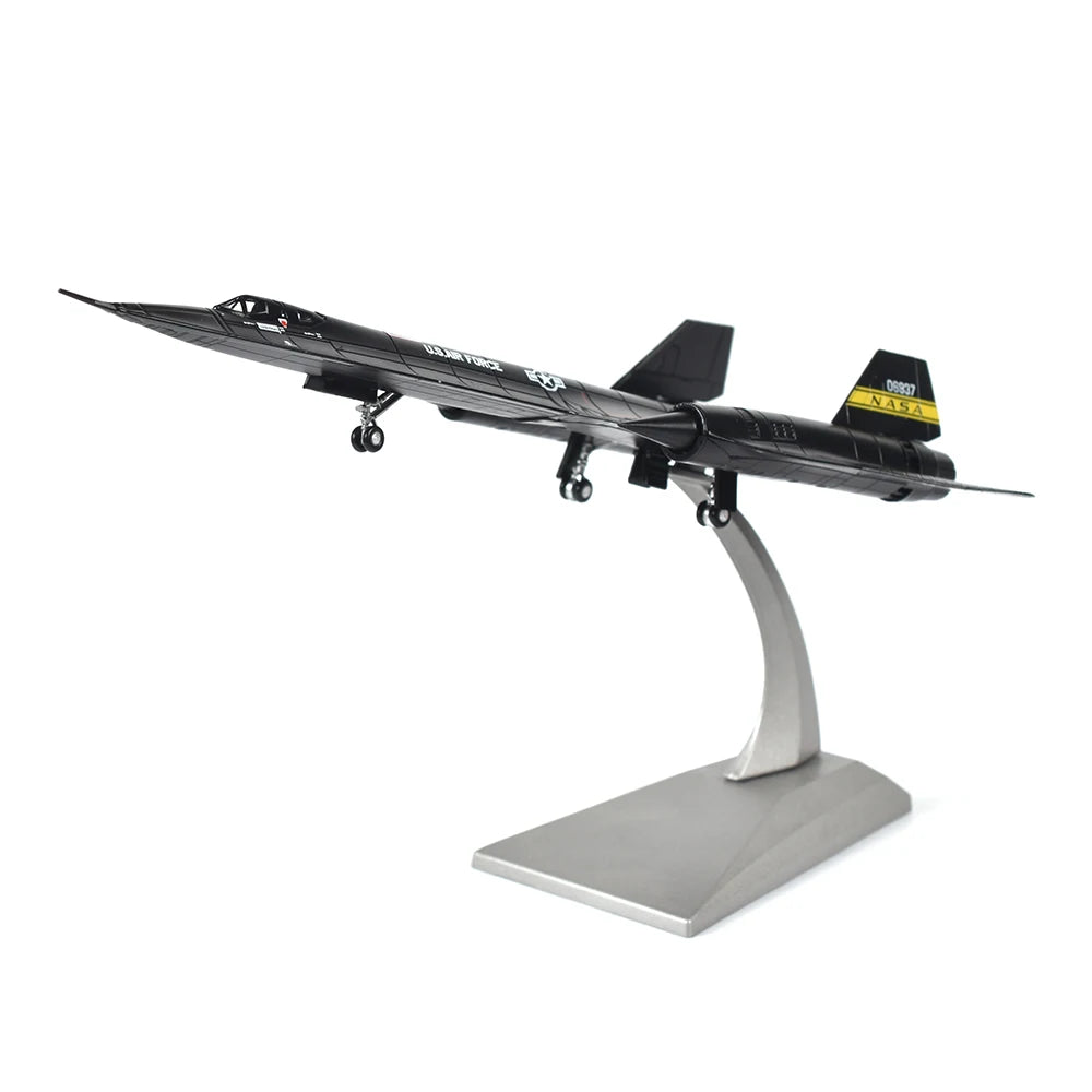 1/144 Scale Alloy Model Diecast fighter SR-71 lockheed Blackbird  Aircraft Model Plane