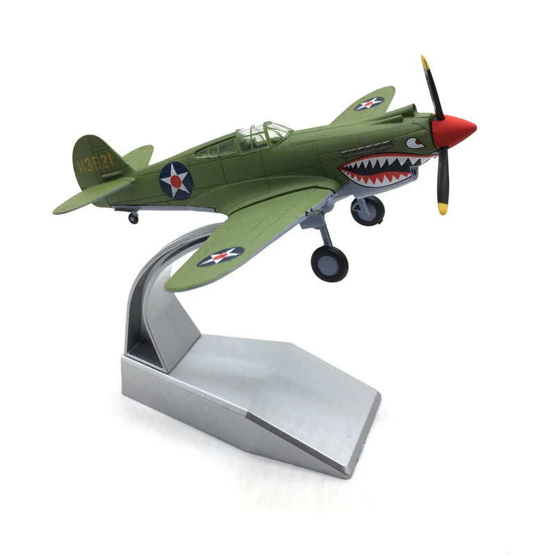 1/72 Scale American P-40 Fighter P40 Aircraft Diecast Metal Model Plane