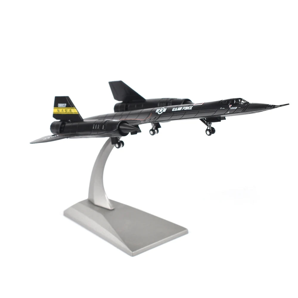 1/144 Scale Alloy Model Diecast fighter SR-71 lockheed Blackbird  Aircraft Model Plane