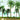 Ho Scale Artificial Palm Tree – Coconut Tree Landscape for Train Railway, Beach, Seaside DIY Layout Scenery, Miniature Diorama Decoration