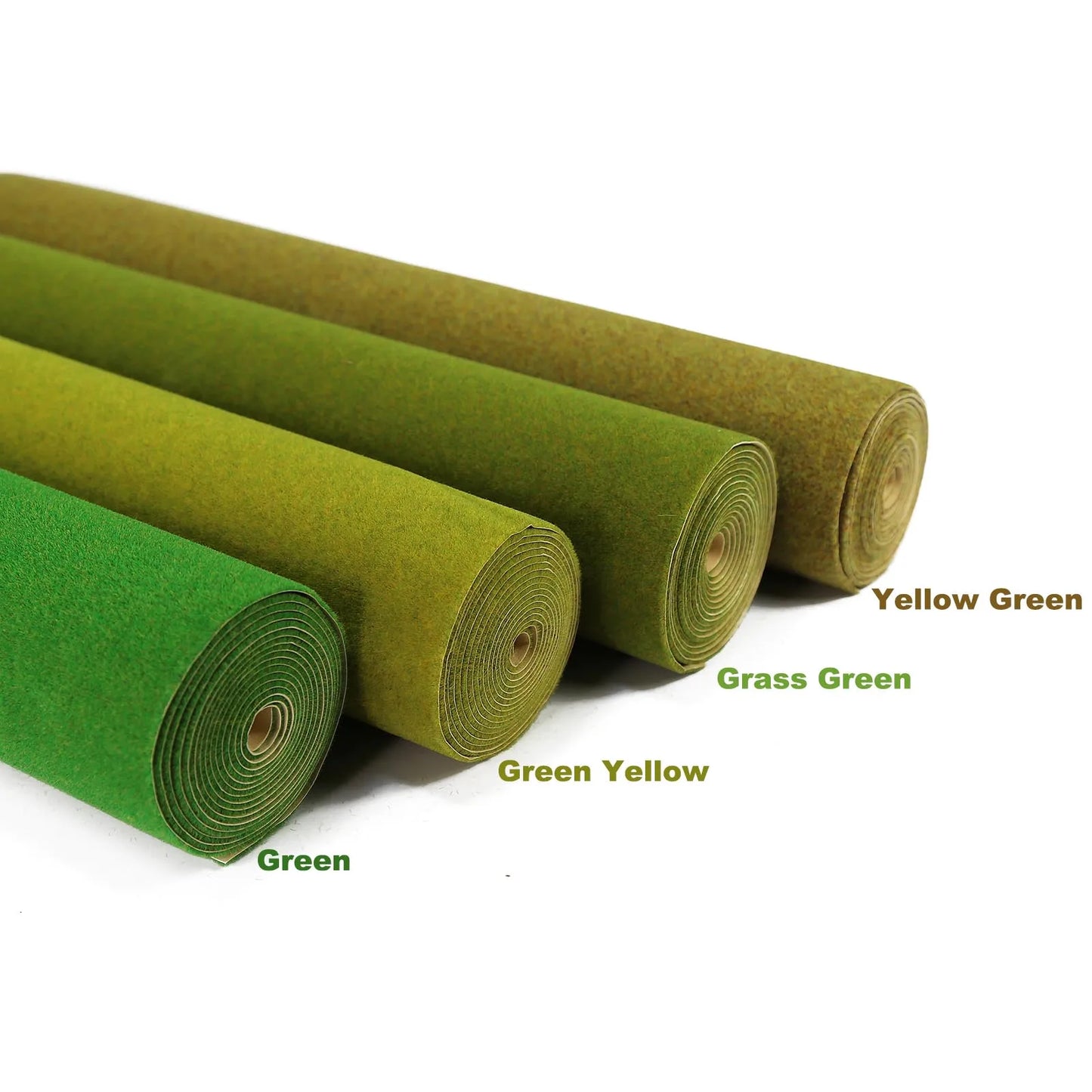 Evemodel 40cm*200cm Grass Mat 2mm Thick Artificial Lawn Carpet for DIY Project Model Architectural Layout