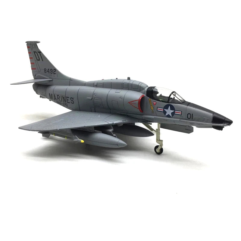 1/72 Scale US Marine Corps A-4 Skyhawk Fighter Diecast Metal Finished Aircraft Model Skyhawk A-4