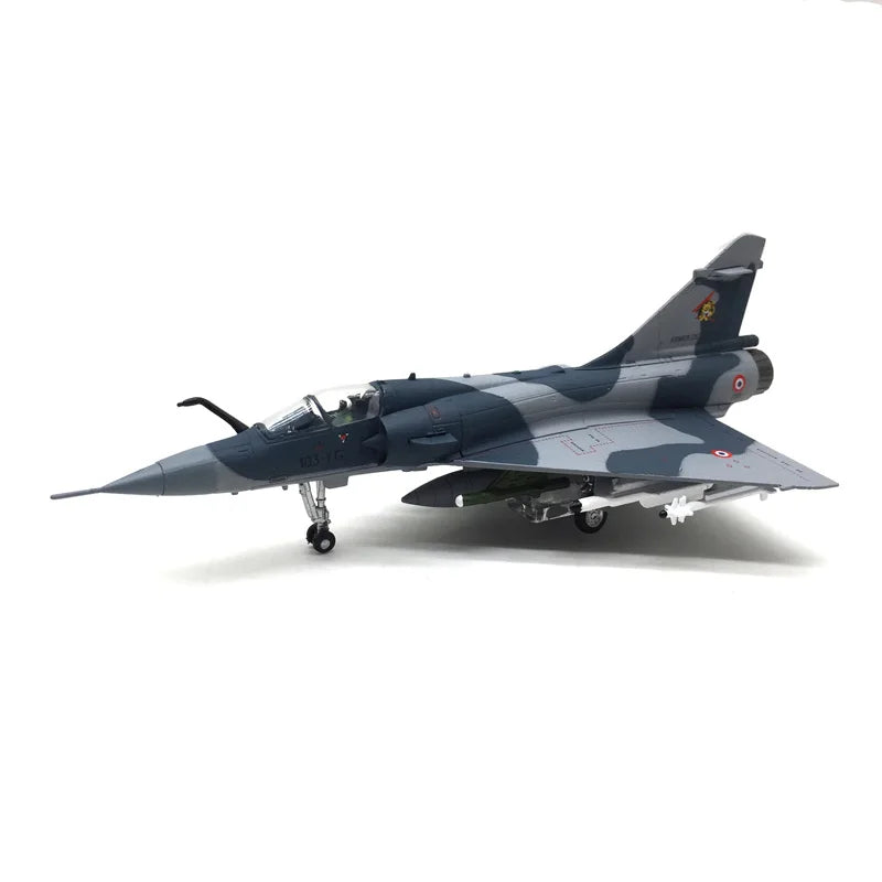 French Mirage 2000 Fighter Jet Diecast Metal 1/100 Scale Mirage-2000 Aircraft Model Planes