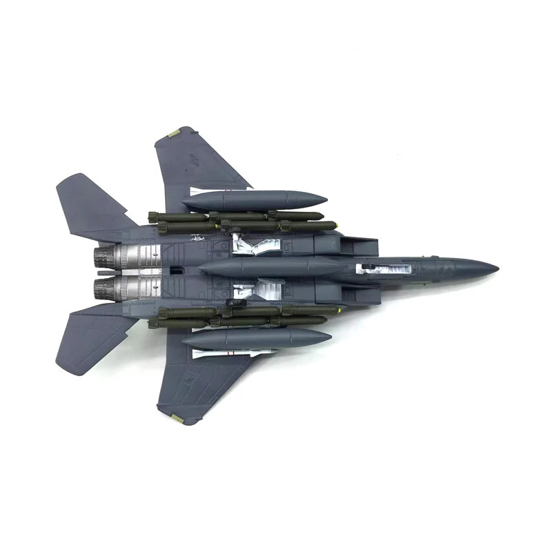 1/100 Scale US F-15E Strike Eagle supersonic fighter-bomber F15E Plane Model