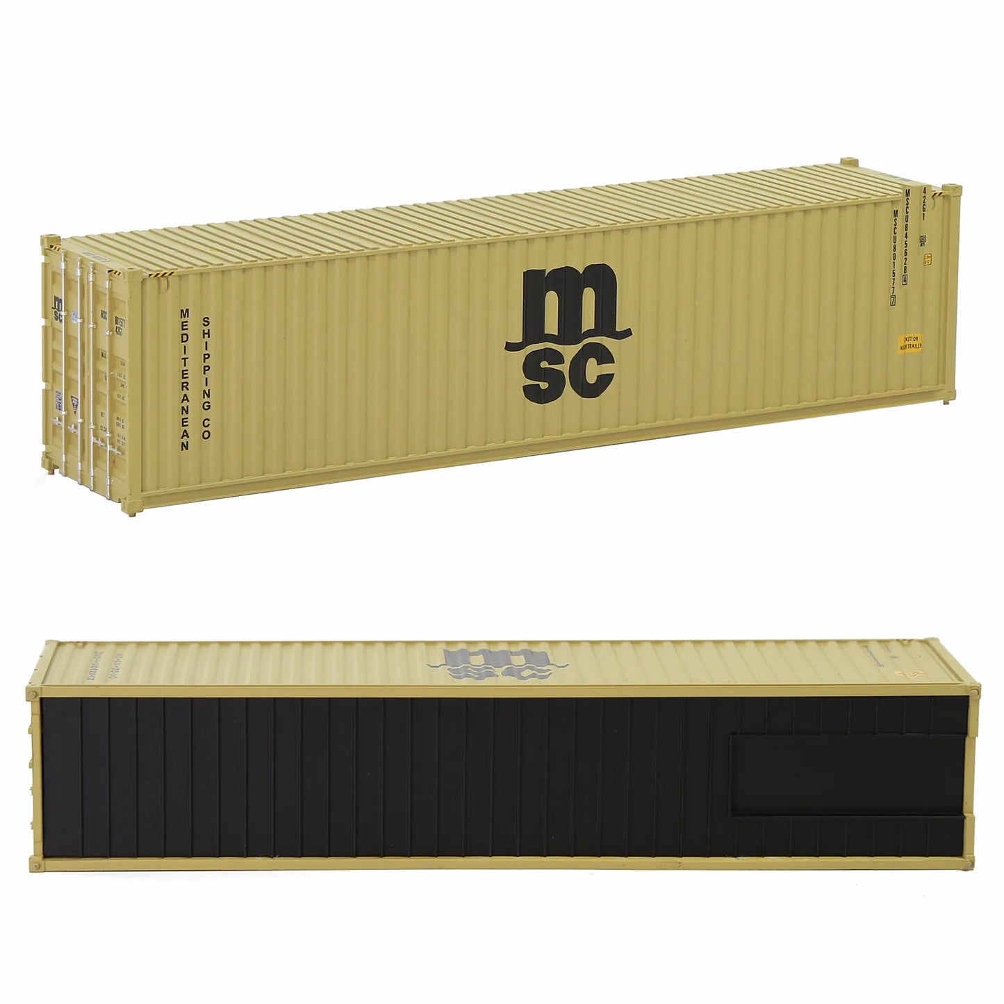 Evemodel 3pcs HO Scale 40ft Shipping Containers Model Railway