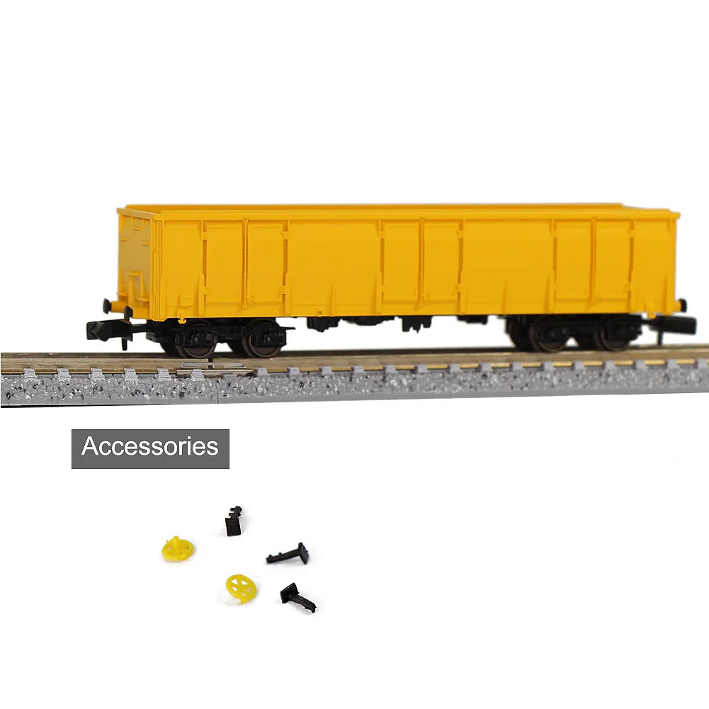 C15013 Evemodel N Scale 1:160 40ft High-side Gondola Car Model Trains Wagons (Pack of 3)