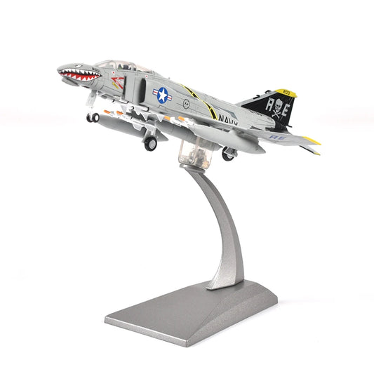 1/100 Scale Alloy Model Diecast Fighter F-4 Ghost Aircraft Model Plane