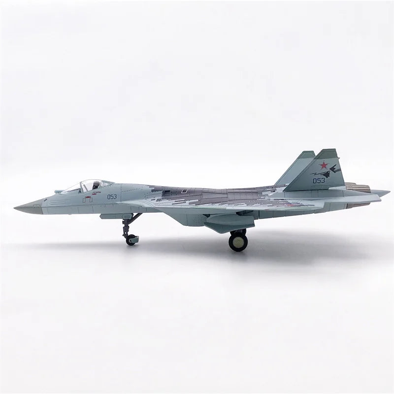 1/100 Scale Russian Su 57 fighter stealth aircraft model Su-57 Plane Model