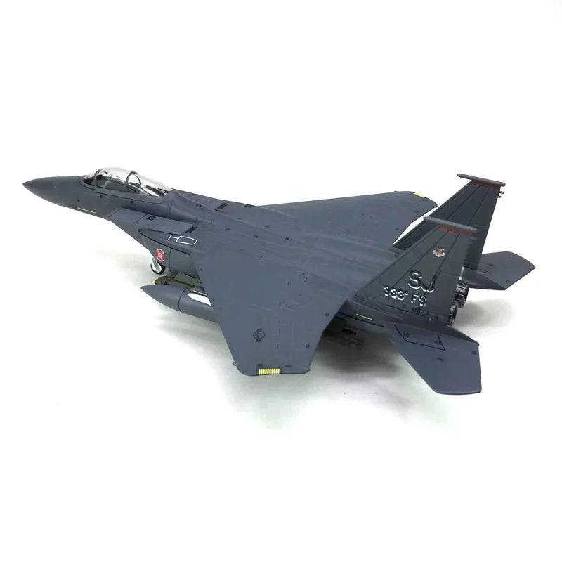 1/100 Scale US F-15E Strike Eagle supersonic fighter-bomber F15E Plane Model