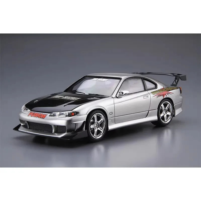 AOSHIMA 05874 Assembly Model Car 1/24 Scale Top Secret S15 Silvia `99 Nissan for Model Hobby Collection DIY Toys