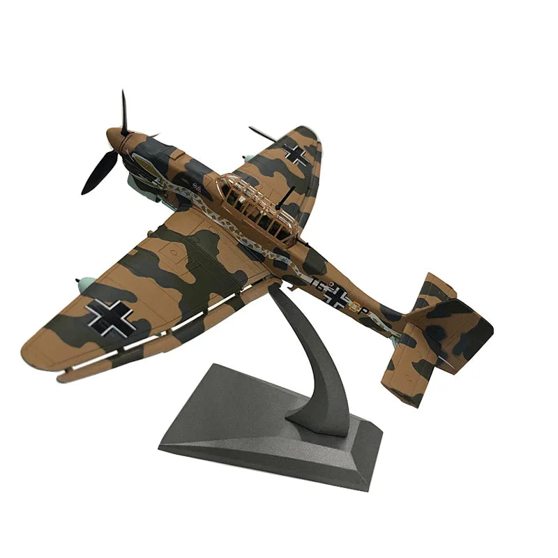 1/72 Scale U.S. Navy F4U pirate carrier-based land-based fighter alloy military aircraft model finished product