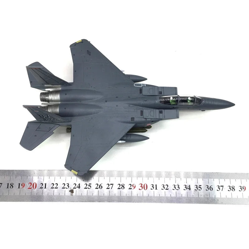 1/100 Scale US F-15E Strike Eagle supersonic fighter-bomber F15E Plane Model