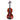 A 4/4 Violin in a dark goldenrod finish on a white background